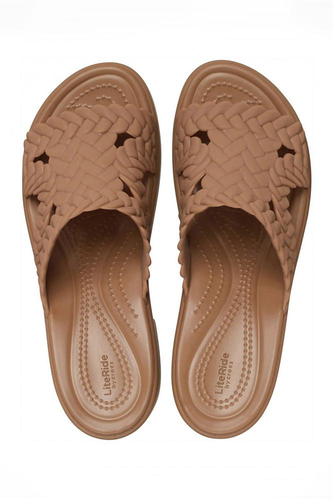 SCARPE DONNA MARRONE 209979 SEPIA CROCS